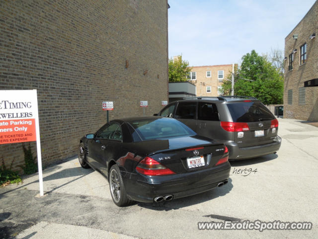 Mercedes SL 65 AMG spotted in Highland Park, Illinois