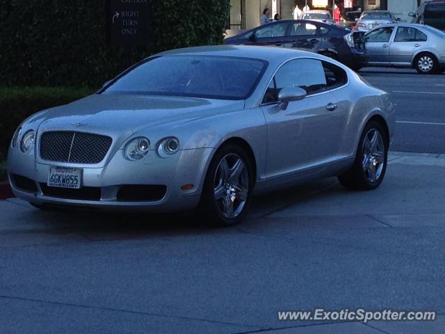 Bentley Continental spotted in Beverly Hills, California