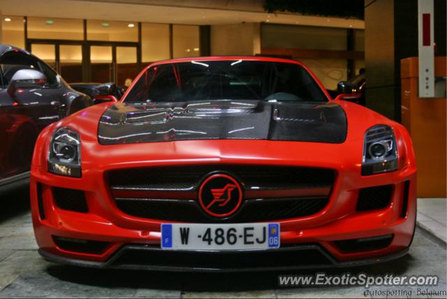 Mercedes SLS AMG spotted in Monaco, Monaco