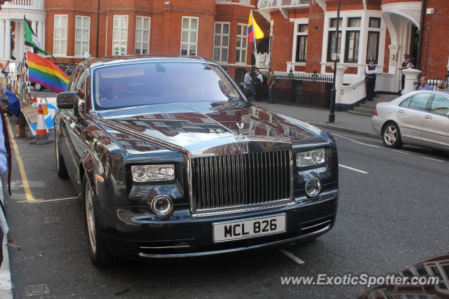 Rolls Royce Phantom spotted in London, United Kingdom