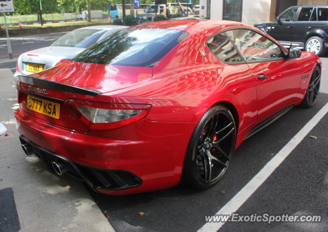 Maserati GranTurismo spotted in London, United Kingdom