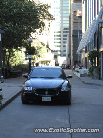 Maserati Quattroporte spotted in Toronto, Canada