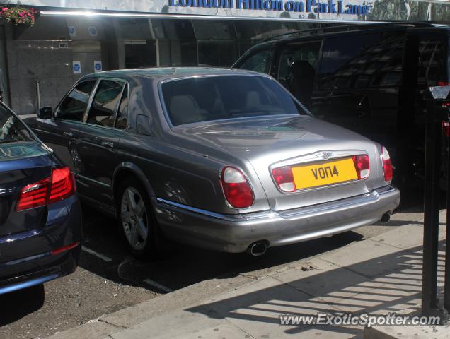 Bentley Arnage spotted in London, United Kingdom