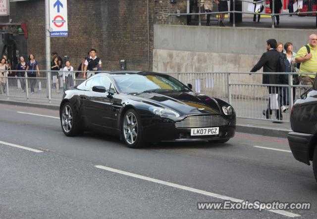 Aston Martin Vantage spotted in London, United Kingdom