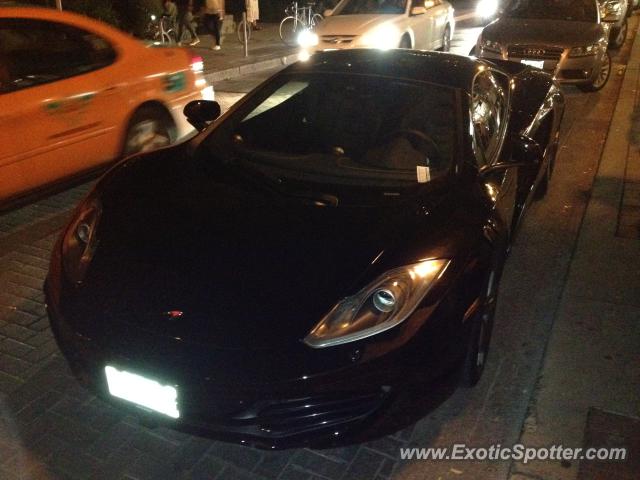 Mclaren MP4-12C spotted in Toronto, Ontario, Canada