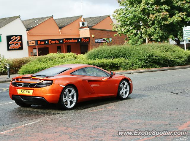 Mclaren MP4-12C spotted in Ormskirk, United Kingdom