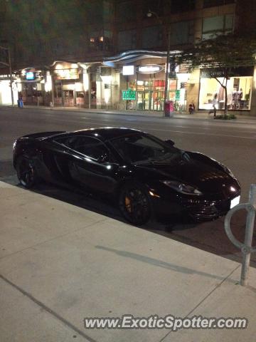 Mclaren MP4-12C spotted in Toronto, Ontario, Canada