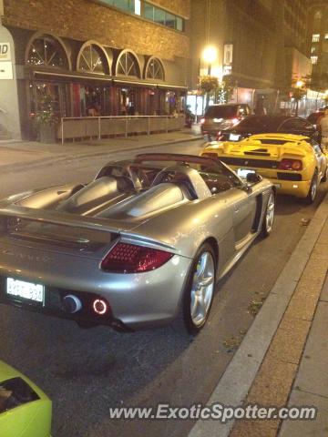 Porsche Carrera GT spotted in Toronto, Ontario, Canada