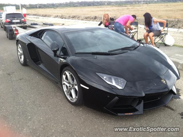 Lamborghini Aventador spotted in Cluj, Romania