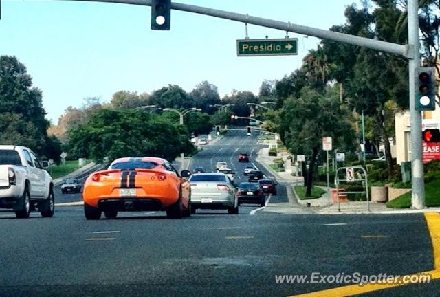 Lotus Evora spotted in San Clemente, California