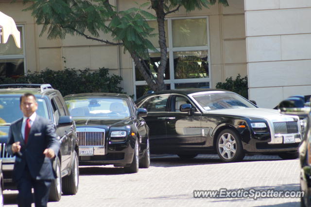 Rolls Royce Ghost spotted in Beverly Hills, California