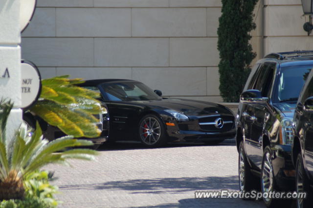 Mercedes SLS AMG spotted in Beverly Hills, California