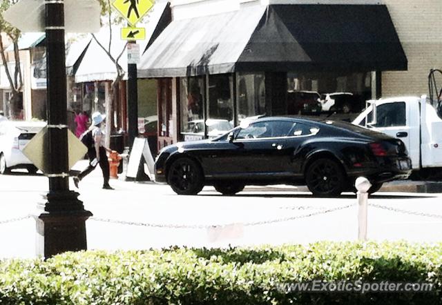 Bentley Continental spotted in Orange, California