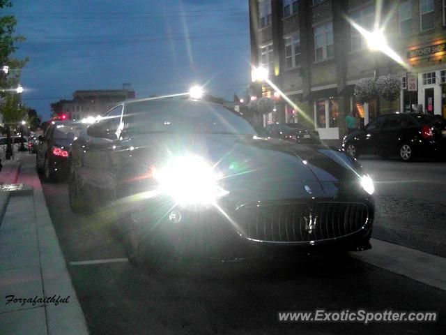 Maserati GranTurismo spotted in Carmel, Indiana