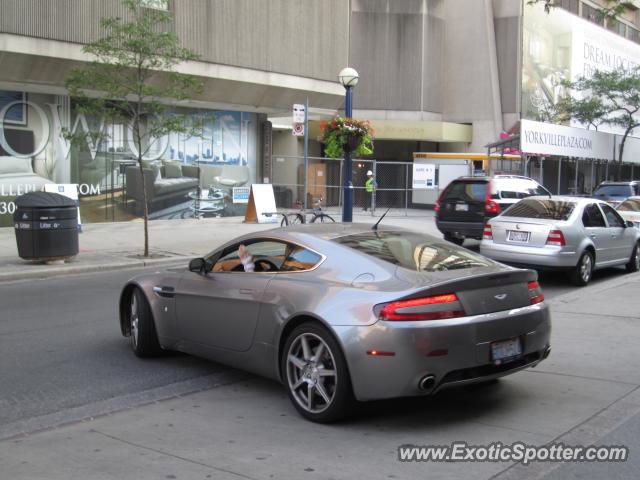 Aston Martin Vantage spotted in Toronto, Canada