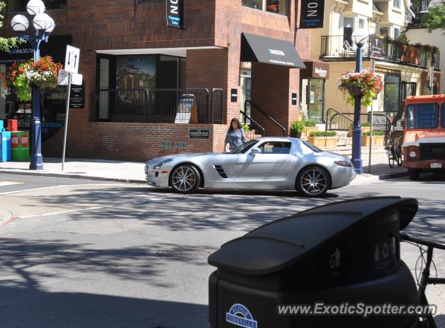 Mercedes SLS AMG spotted in Toronto, Ontario, Canada