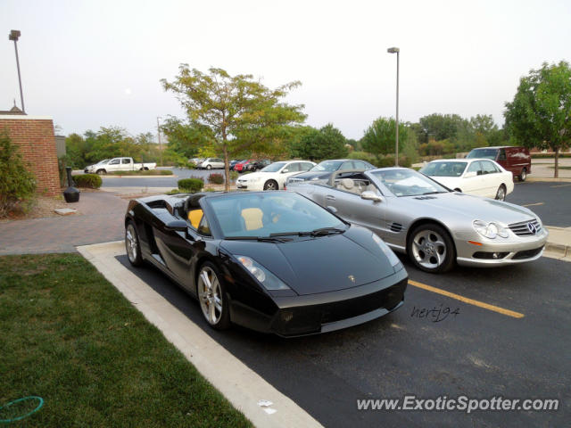 Lamborghini Gallardo spotted in Lake Zurich, Illinois