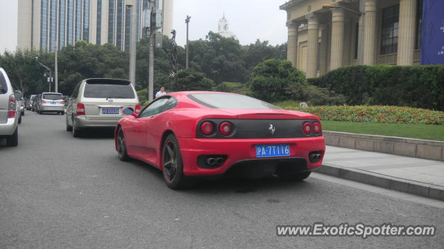 Ferrari 360 Modena spotted in SHANGHAI, China