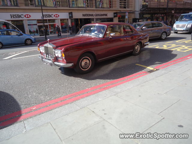 Rolls Royce Corniche spotted in London, United Kingdom