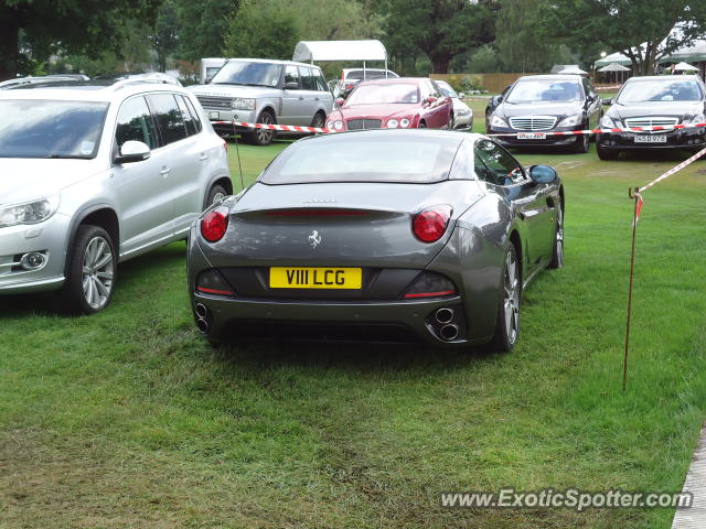 Ferrari California spotted in Wimbledon, United Kingdom