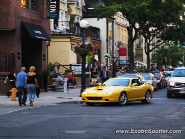 Ferrari 550 spotted in Toronto, Canada