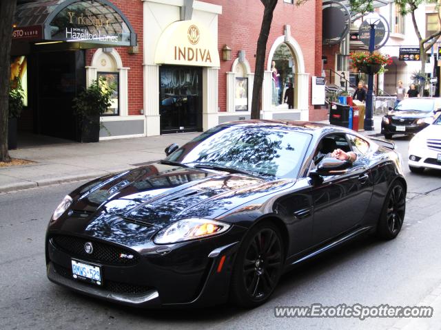 Jaguar XKR-S spotted in Toronto, Canada