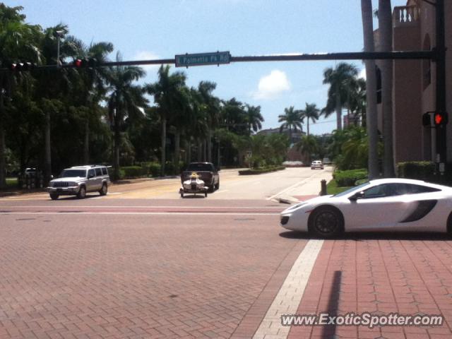 Mclaren MP4-12C spotted in Boca Raton, Florida