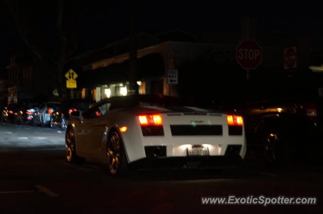 Lamborghini Gallardo spotted in Newport Beach, California