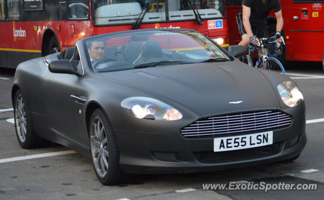 Aston Martin DB9 spotted in London, United Kingdom