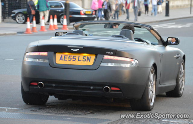 Aston Martin DB9 spotted in London, United Kingdom