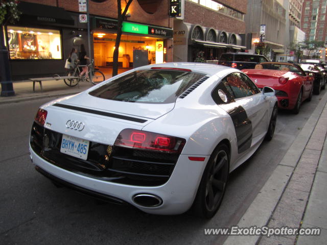 Audi R8 spotted in Toronto, Canada