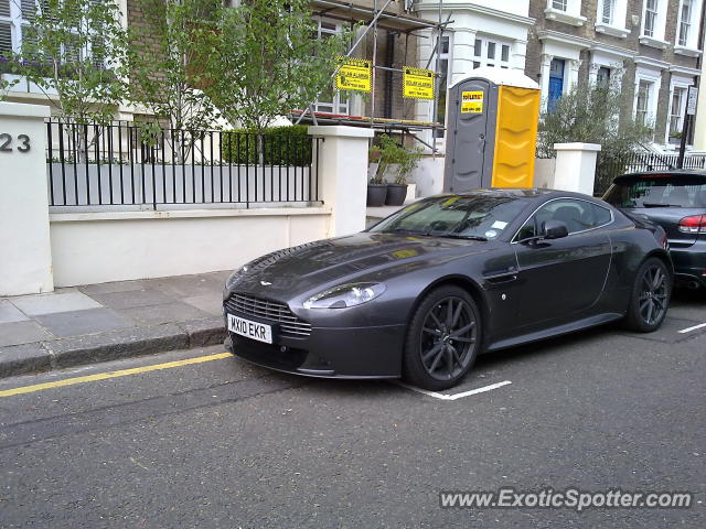 Aston Martin Vantage spotted in London, United Kingdom