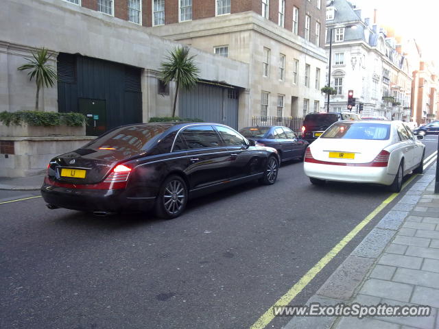 Mercedes Maybach spotted in London, United Kingdom