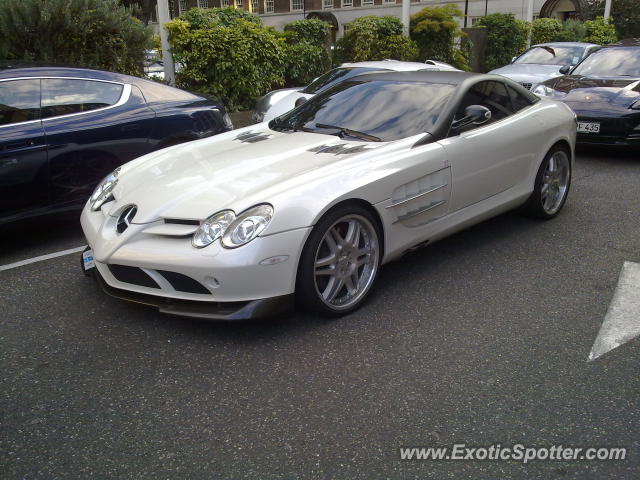 Mercedes SLR spotted in London, United Kingdom