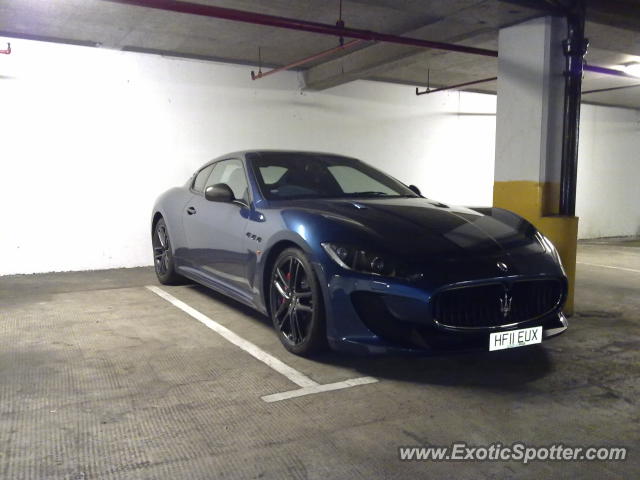 Maserati GranTurismo spotted in London, United Kingdom