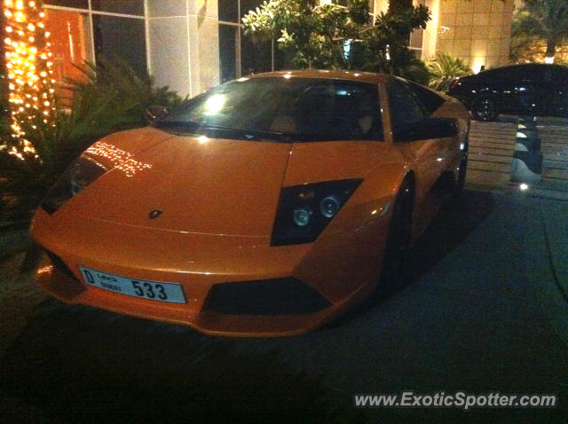 Lamborghini Murcielago spotted in Dubai, United Arab Emirates