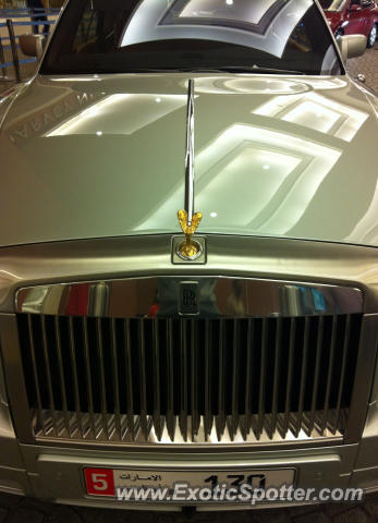 Rolls Royce Phantom spotted in Dubai, United Arab Emirates