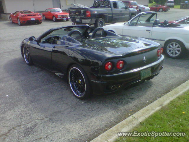 Ferrari 360 Modena spotted in Ancaster, Canada