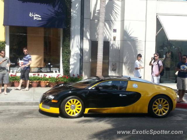 Bugatti Veyron spotted in Los Angeles, California