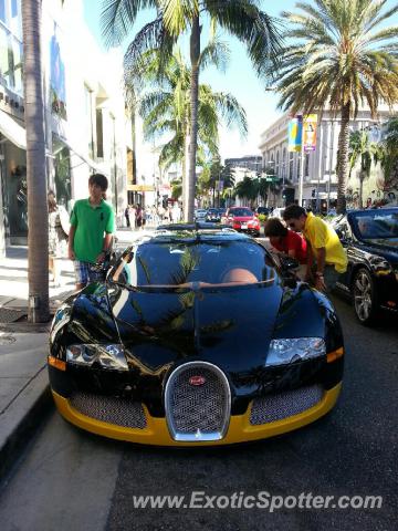 Bugatti Veyron spotted in Los Angeles, California