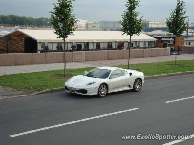 Ferrari F430 spotted in Saint Petersburg, Russia