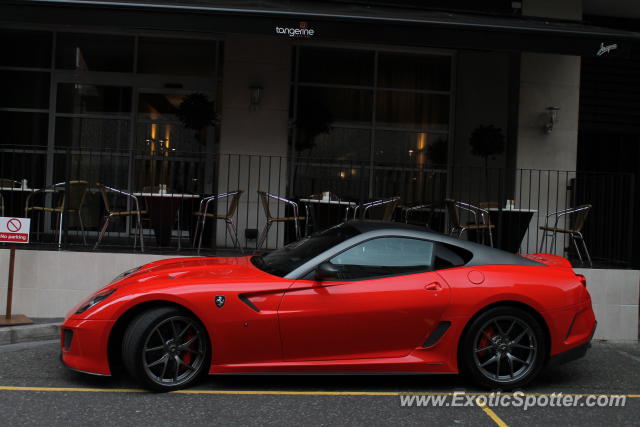 Ferrari 599GTO spotted in London, United Kingdom