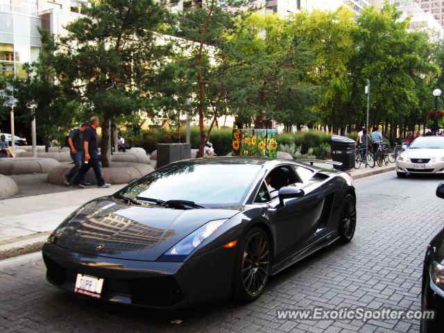 Lamborghini Gallardo spotted in Toronto, Canada