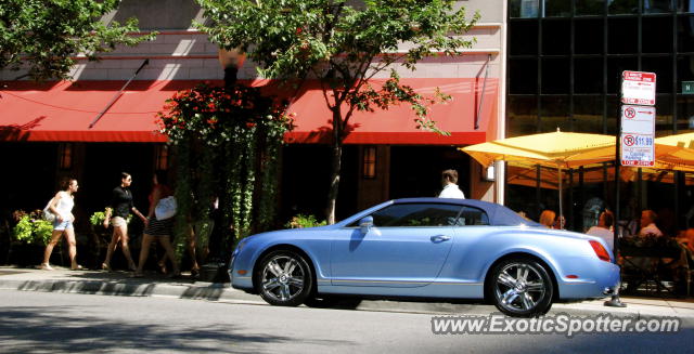 Bentley Continental spotted in Chicago, Illinois