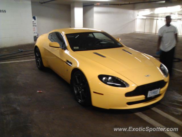 Aston Martin Vantage spotted in Chevy Chase, Maryland