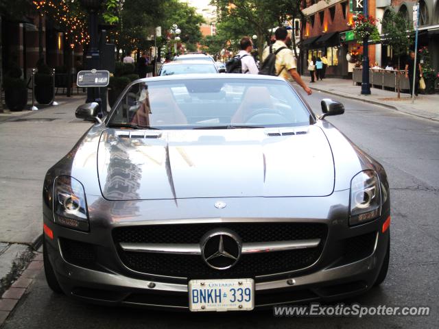 Mercedes SLS AMG spotted in Toronto, Canada