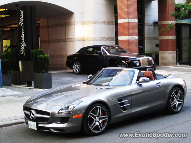 Mercedes SLS AMG spotted in Toronto, Canada