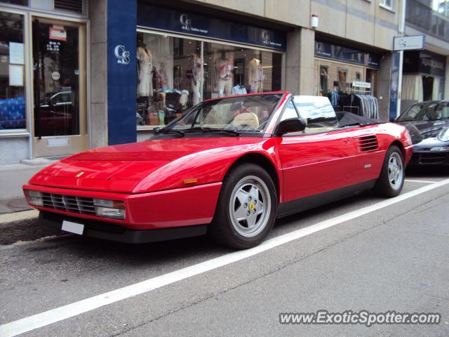 Ferrari Mondial spotted in Zurich, Switzerland