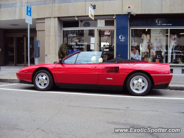 Ferrari Mondial spotted in Zurich, Switzerland