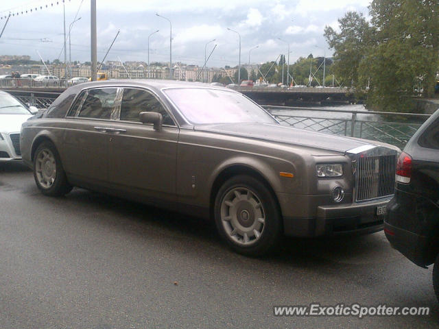 Rolls Royce Phantom spotted in Geneva, Switzerland